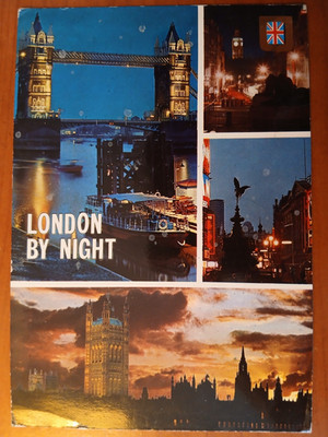 Postkarte 2850 gelaufen, London, England, Ansichtskarte, Sammlung