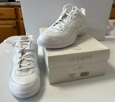 Women's White Easy Spirt Esconquer Anti Gravity Lace Women's Sneakers, Sz 10 M