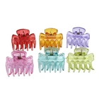 12pcs Girl Mini Crab Hair Clips - 28mm Cute Claw Clamps Cute Hairpin Jaw Clip