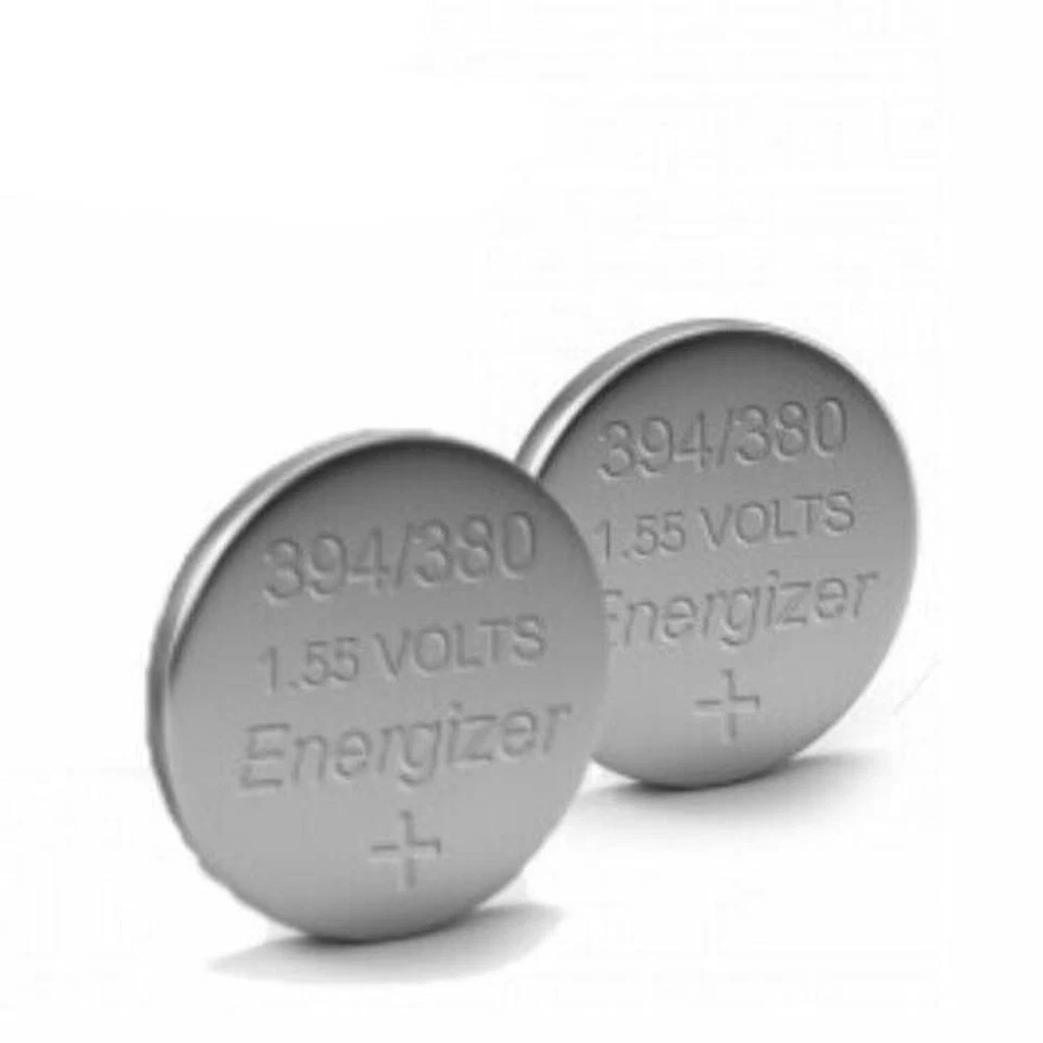 2x Energizer 394/380 SR936SW 1,55V Silberoxid Uhrenbatterien - Bild 1 von 1