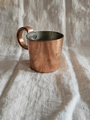 British Royal Navy 1/2 Pint Copper Cup