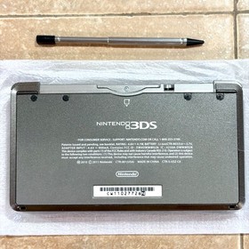 Nintendo 3DS Cosmo Black Launch Edition Console CIB Clean System Complete MINTY