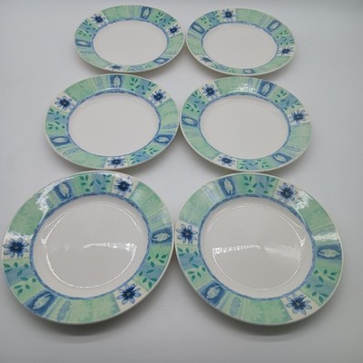 Churchill Sussex Ports Of Call by Jeff Banks 6er Set Beilagenteller ca. 20 cm 