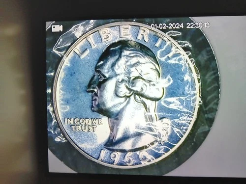1960-P Proof Washington Quarter ~ 90% Silver
