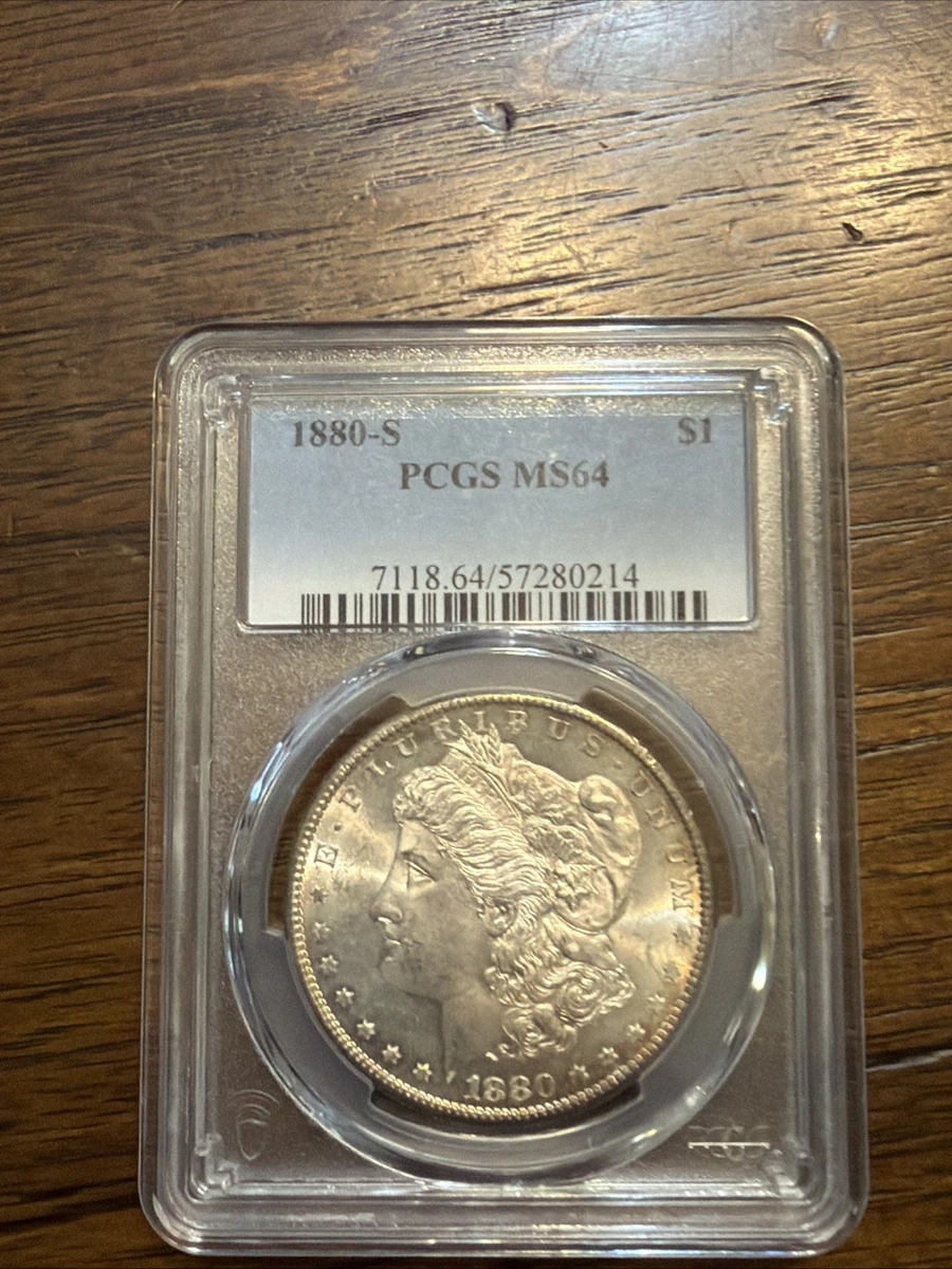 MS 64 Graded 1880 Year Morgan US Dollars (1878-1921) for sale | eBay MS 64 Graded 1880 Year Morgan US Dollars (1878-1921) for sale | eBay