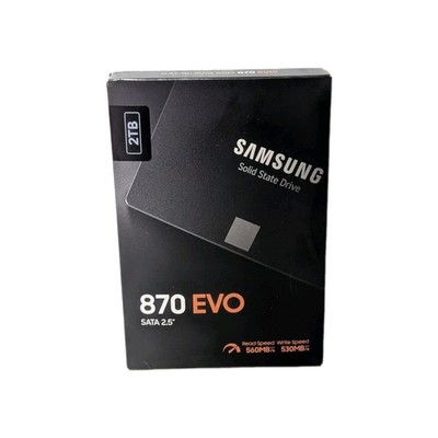 Samsung SSD 870 EVO SATA III 2.5 Zoll - 2 TB - Intern - SSD