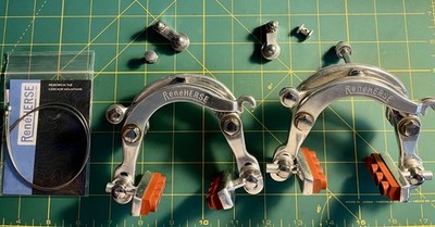 Rene Herse Centerpull Brakes, Bolt-On Mafac Mounting (front and rear)