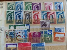 collection de timbres Europa 1956-1979