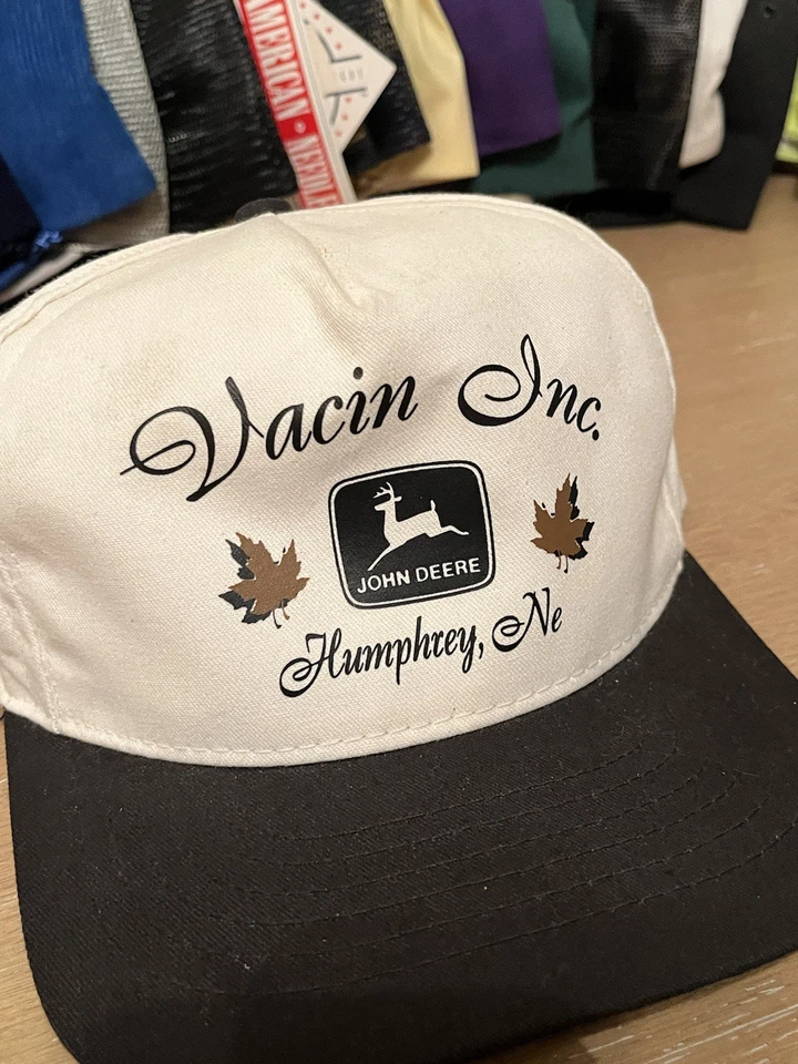 Sombrero Swingster Vintage Vacin Inc John Deer Foto 2 de 4