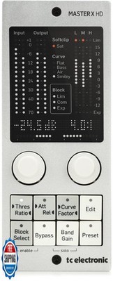 TC Electronic MASTER X HD-DT Multiband Dynamics Processor Plug-in with Dedica