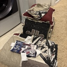 Star Wars Bed Set Twin With 3 Throw Pillows