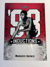 2012 Leaf Red PLASTIC PROOF MISSING AUTO & #/5 INDUCTIONS Bailey Howell