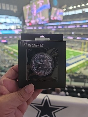 Dallas Cowboys vs Philadelphia Eagles COIN 11/23/2025 NFL HOME Game