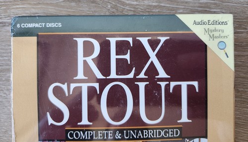 Rex Stout The Rubber Band Audio CD Mystery Unabridged SEALED - Picture 6 of 7