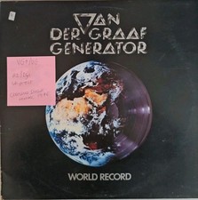Van Der Graaf Generator World Record Vinyl Record VG+/VG CAS1120 1976 