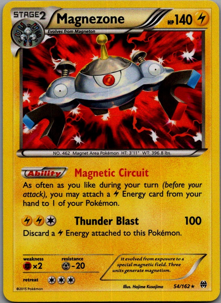 Magnezone Holo Rare XY - BREAKthrough 54/162 NM