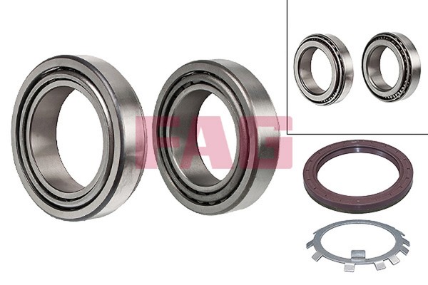 Radlagersatz Schaeffler Fag 713 6680 40 FüR Sprinter Vw 30 50 Crafter Mercedes-image