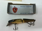 Vintage PAW PAW Jointed Pike Minnow with box ~ 5" long