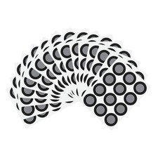200 Pcs 3D Scanner Markers 16mm High Reflective 3D Scanning Dots 16x25mm 