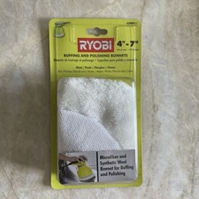 RYOBI Buffing and Polishing Pads Bonnets - 4"-7" NEW