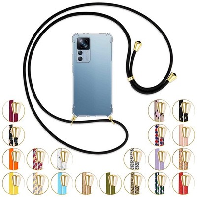Handykette (G) für Xiaomi 12T (Pro) / Redmi K50 Ultra Umhängehülle + Band Case