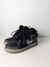 Nike CQ0449-001 Air Force 1 High Under Construction Mens US 10.5 Mid Lace Up
