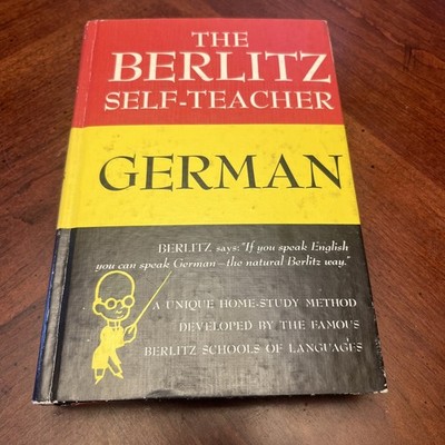 The Berlitz Self-Teacher German Berlitz School of Languages 1978 Printing HB