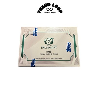 Topps Triumphant Tennis Hobby Box Sammelkarten NEU & OVP