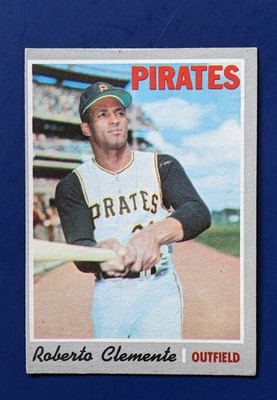 1970 Topps - Roberto Clemente HOF #350 - Pittsburgh Pirates EX/EX+