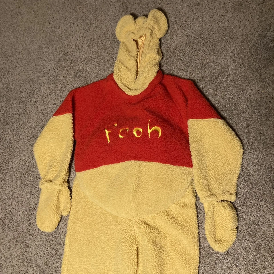 De Colección Disney Store Winnie the Pooh Disfraz de Halloween Juegos con disfraces Peluche Difuso Adulto S Foto 2 de 4