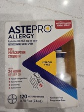 ASTEPRO Allergy Antihistamine Nasal Spray 120 Metered Sprays,Exp.03/2026