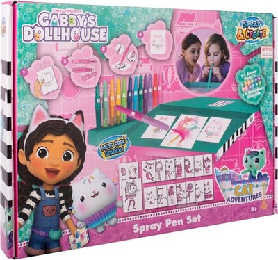 Gabby s Puppenhaus Blasstift-Set Deluxe Canenco Kreativset Kinder