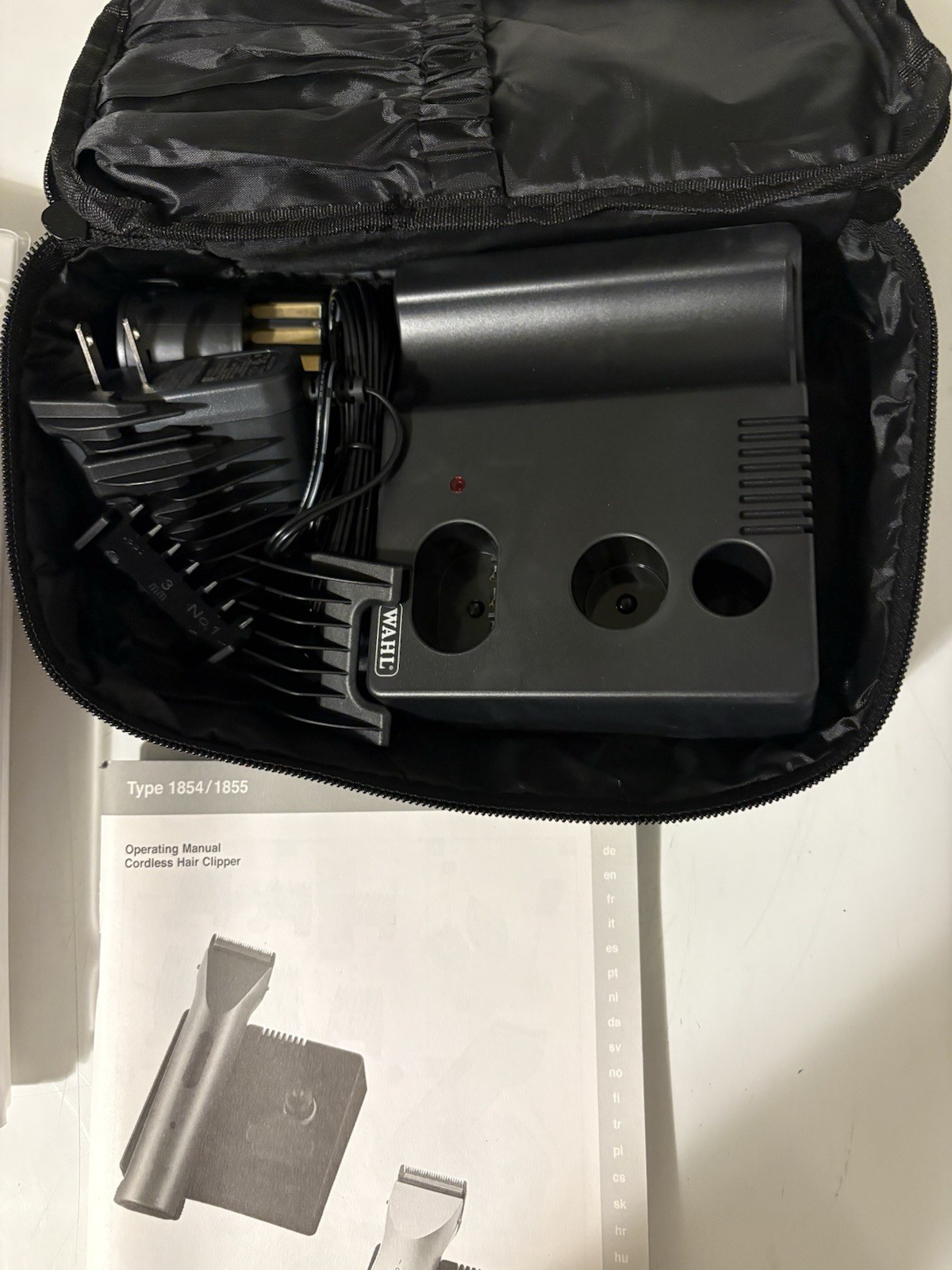 Wahl Arco Cordless Pet Clipper Kit Purple Cat Dog Horse Equine Large Animals