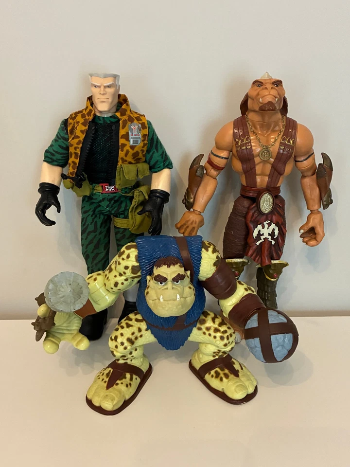 Lote de 3 figuras de juguete de acción de película de soldados pequeños Archer Slam Fist & Chip Hazard Foto 2 de 4