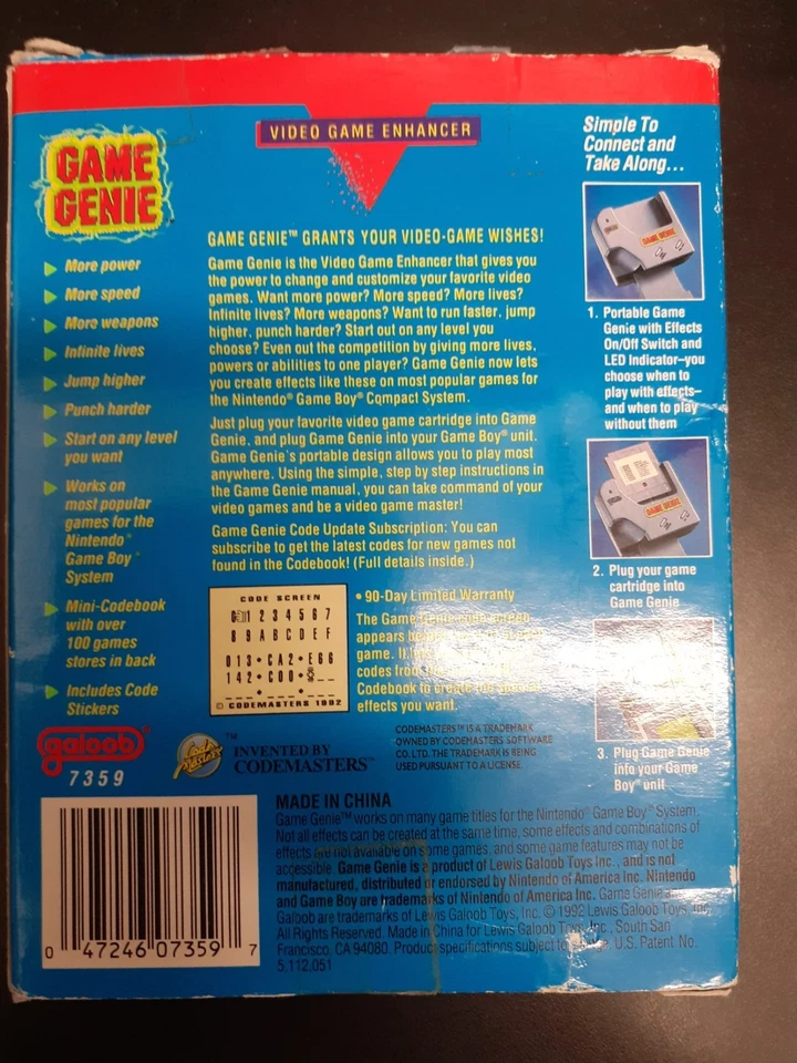 Game Genie Video Game Enhancer - Image 2 of 4