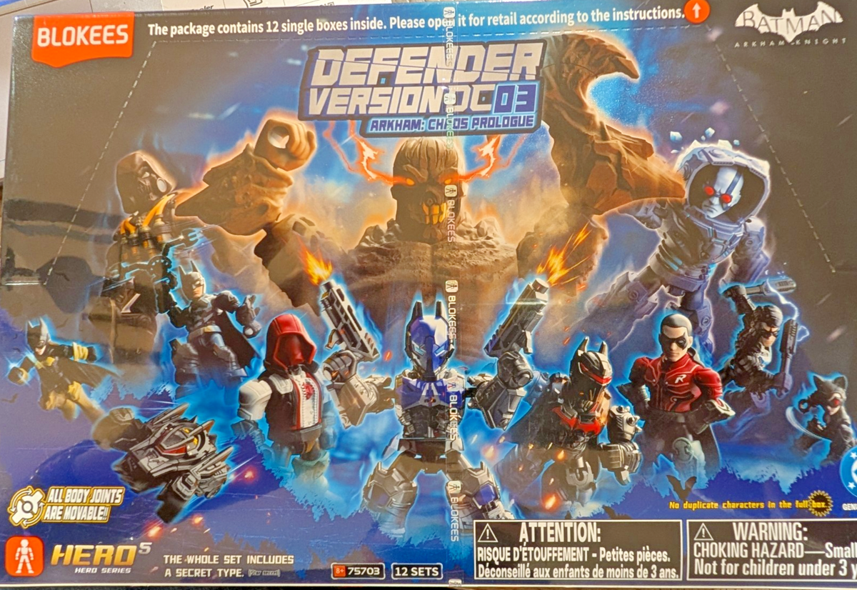 Blokees DC Defender Version 03 Arkham Chaos: Prologue Sealed Box