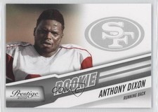 2010 Playoff Prestige Rookie Anthony Dixon #205 0e3