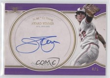 2018 Topps Definitive Collection Legendary Purple 4/5 Jim Palmer Auto HOF 6fs