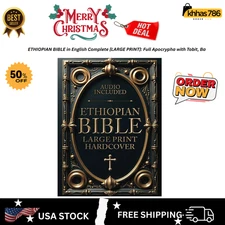 ETHIOPIAN BIBLE in English Complete [LARGE PRINT]: Full Apocrypha with Tobit, Ba