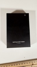 Lightning to HDMI HDTV Adapter 1:1 Black for TV Projector Display Connection