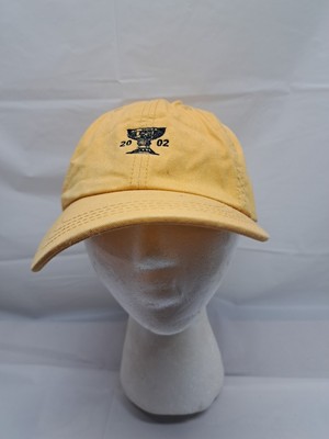 Vintage 2002 Rose Bowl Hat   Pasadena Tournament of Roses   Yellow Cap Strapback