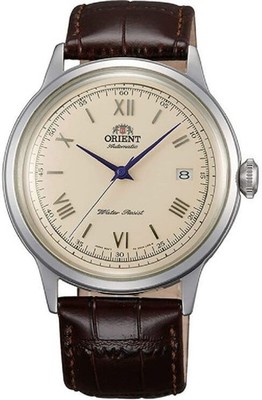 Orient AC00009N Men's Bambino Automatic Leather Strap Watch