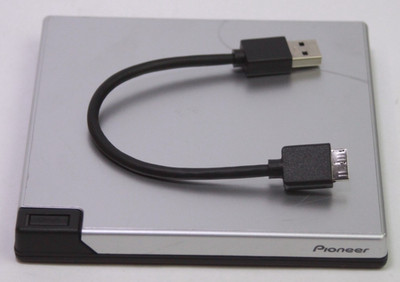 Pioneer BDR-XD05S Slim Portable External USB Blu-Ray BD/DVD/CD Burner READ AS IS