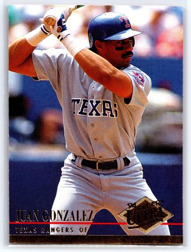 1994 Fleer Ultra Juan Gonzalez #127 card