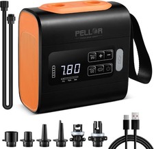 PELLOR Pompa Elettrica SUP 22 PSI, Gonfiatore Ricaricabile Portatile a Batteria