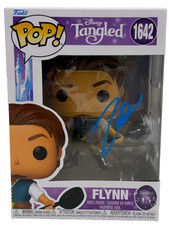 Zachary Levi Signed Flynn Funko Tangled Authentic Autograph Beckett