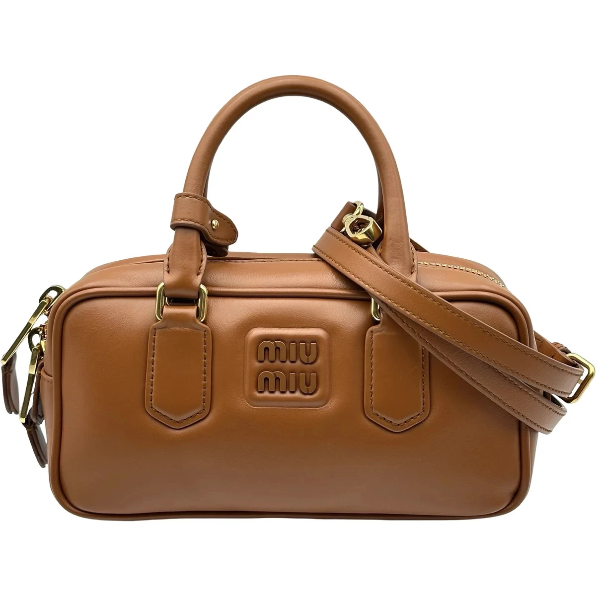 Miu Miu Leather Shoulder Bags for Women for sale | eBay