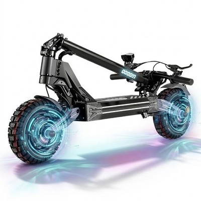 EOEOTWO K2MAX All-Terrain Electric Scooter for Adults,4000W, 45MPH,42-Mile Range