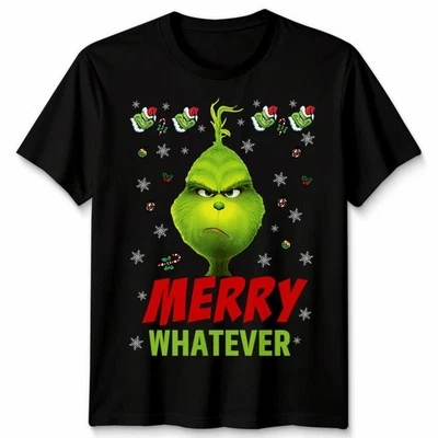 BANANA-TEES Grinch Christmas T-Shirt Funny Ugly Unisex Funny Holiday Tee #MC9