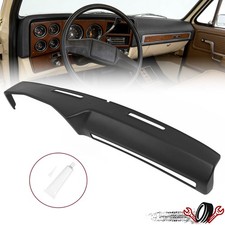 Dashboard Dash Cover Cap For 1973-1980 Chevy C10 Suburban Gmc C1500 Trucks Abs